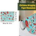 thumbnail image 2 of PuSpu Christmas Wrapping Paper 67 Christmas Gift Wrapping Paper Distinctive Holiday Gift Packaging, 2 of 6