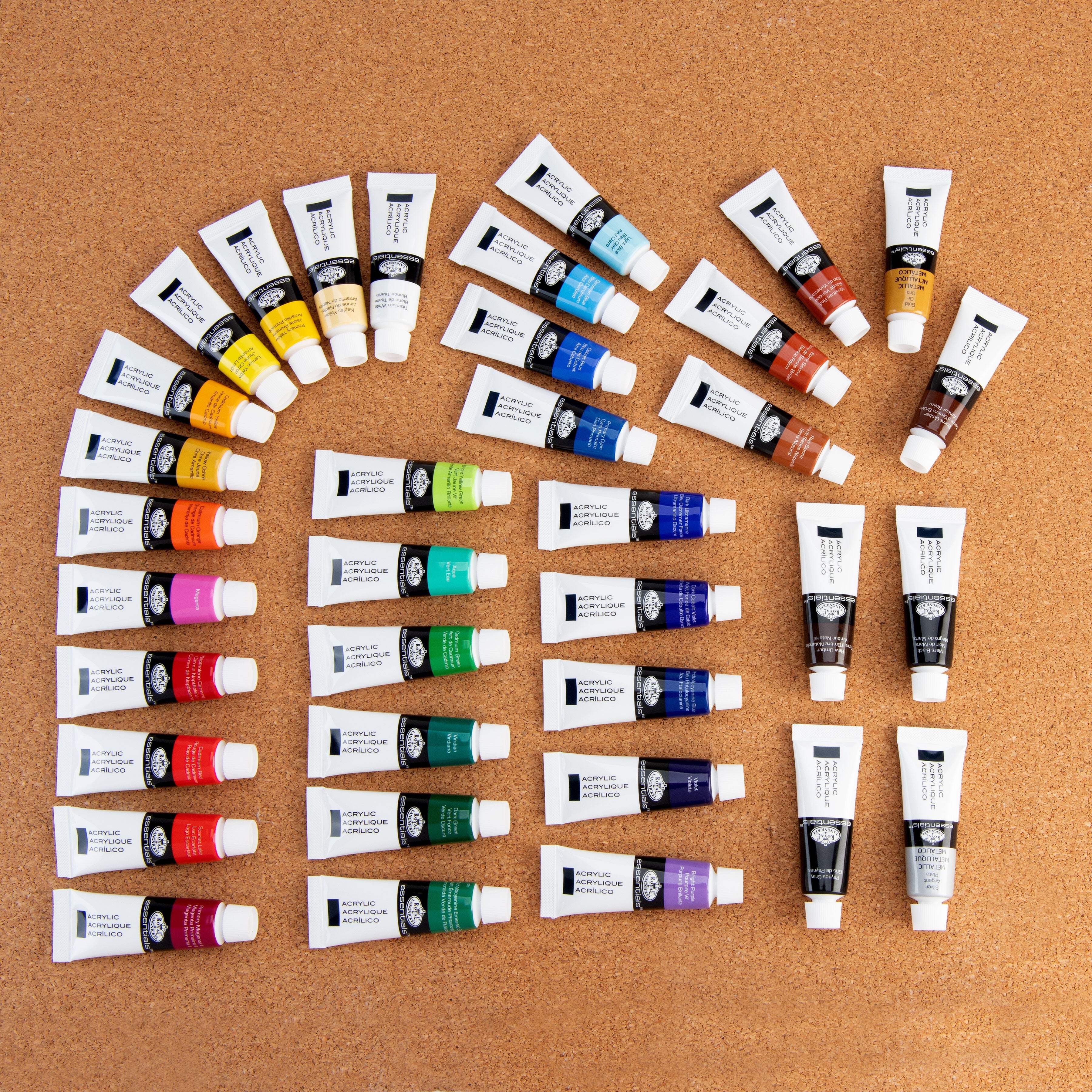 Royal & Langnickel Essentials Acrylic Paint Set, 36-Count photo 4