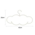 thumbnail image 2 of 10pcs Home Large Blanket Linen Hangers Strong Durable Magic Hangers for Scarves Belts Towels Robes, 2 of 2