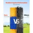 thumbnail image 3 of VEVOR Livestock Scratching Brush, Horse Brush with 2 Screws, 20 x 7.5 in Cow Scratcher, for Back Itch Relief & Keep Cleaning, Grooming & Scratching Post Brush for Horse, Pig, Cattle Supplies, 3 of 9