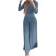 thumbnail image 1 of Conjuntos de traje elegante informal de manga larga con pantalones lisos a la moda para mujer Pompotops  qwe24122, 1 of 9