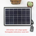 thumbnail image 3 of mmirethe 5V Solar Panel Battery Charger with USB Port Portable Outdoor Solar Charging Board for Mobile Phones, 3 of 5