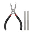 thumbnail image 1 of Fret Removal Plier para Extracción Precisa de Pinza Cortadora de Extremo Plano Herramienta Nipper para Guitarras Y Bajos Fabricada en Acero Ca con 2 placas de acero, 1 of 9