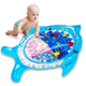thumbnail image 1 of Almohadilla de juego de agua inflable para bebés Almohadilla de juego llena de agua educativa Forma de tiburón oso de fresa Hogar, 1 of 5