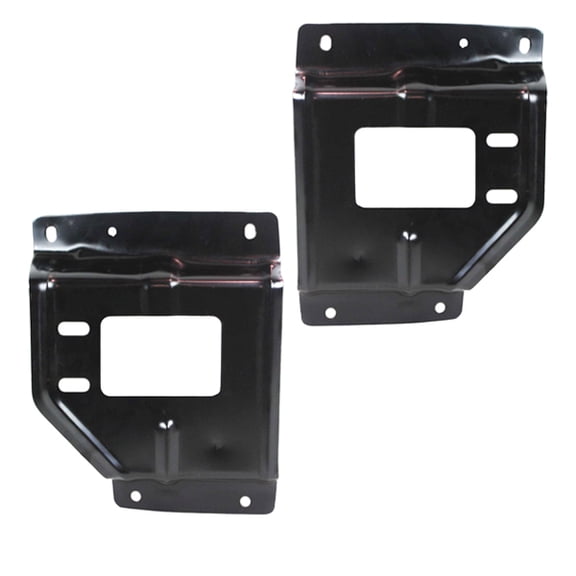 For 99-04 F250/F350/F450/F550 Truck Front Bumper Retainer Plate Bracket SET PAIR