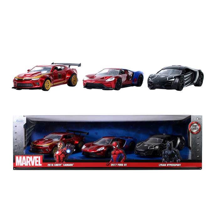 marvel diecast cars