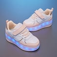 thumbnail image 5 of Kids Wheels Shoes with Lights Rechargeable Roller Skates Shoes Retractable Wheels Shoe LED Flashing Sneakers for Girls Boys Gift, 5 of 20