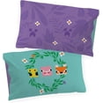 thumbnail image 4 of Minecraft Floral 100% Cotton Double Duvet Cover Set - Includes 50 X 70Cm, 4 of 6