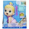 thumbnail image 3 of Baby Alive Lil Snacks Doll, Eats and "Poops," 8-inch Baby Doll Toy, Kids Ages 3+, Blonde Hair, 3 of 8