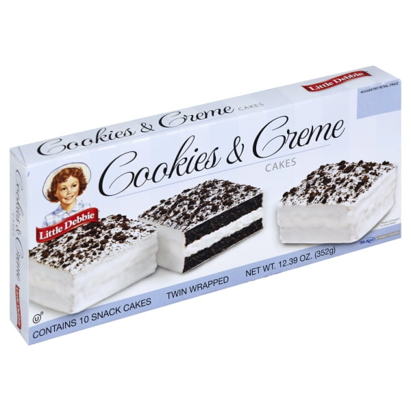 16 foods from childhood we can't believe are still around Little Debbie Family Pack Cookies and Creme Cakes Snack Cakes, 12.39 oz