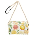 thumbnail image 2 of FORMRS Women Crossbody Purse with Chain Strap Vegan Leather Shoulder Handbag, Candy Lemon, 2 of 7