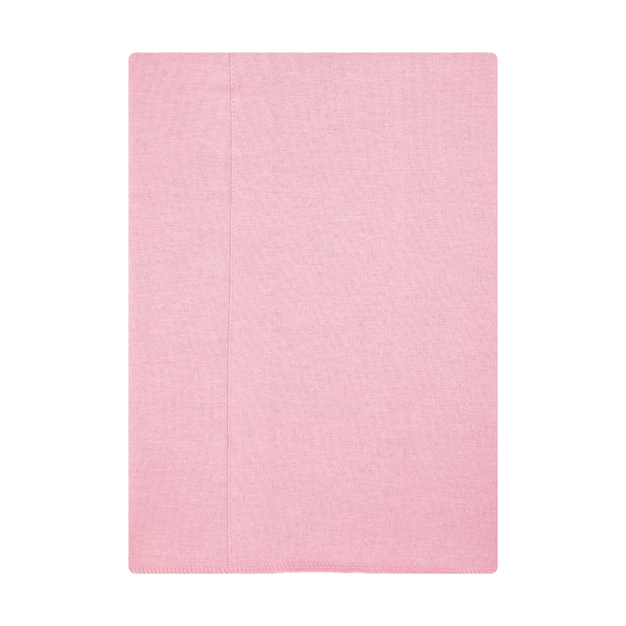 Hudson Baby Girl Cotton Polyester Flannel Burp Cloths 7-Pack, Cloudy Rainbow, One Size