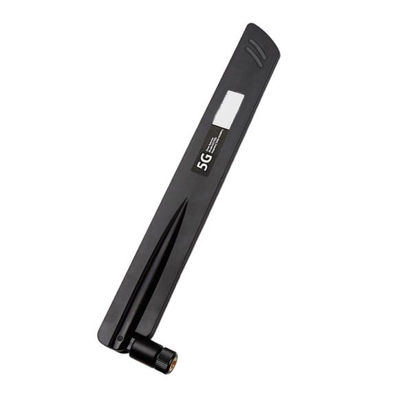 Antena 3G 4G 5G LTE 18dBi Plegable Universal Fácil Instalación Omnidireccional Negro