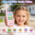 thumbnail image 2 of Walkie Talkies Artman para niños con pantalla, paquete de 2, azul y rosa, 2 of 9