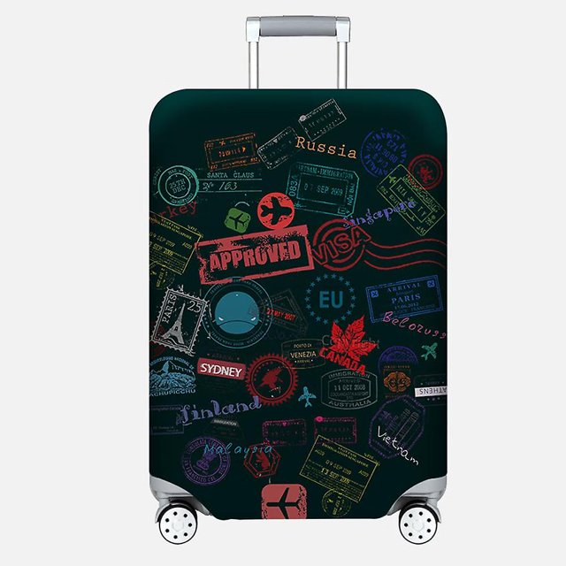 Funda de equipaje de viaje CHAO Protector de maleta lavable L 26-28 pulgadas