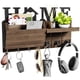 thumbnail image 1 of IOWHDS Porta llaves para pared, Colgador de llaves con 7 ganchos, F&aacute;cil de almacenar, Portallaves de pared, Perchero, Para Entrada, Cocina, Ba&ntilde;o, Oficina, 1 of 7