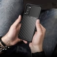 thumbnail image 3 of Samsung Galaxy S20 FE 5G Case, Stylish Slim Fit Shock-Absorption Anti-slip Flexible TPU Rubber Protective Phone Cover for Samsung Galaxy S20 FE 6.5 inch, Black, 3 of 5