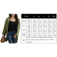 thumbnail image 2 of Womens Oversized Cardigan Sweaters Long Sleeve Loose Knit Outwear, 2 of 2