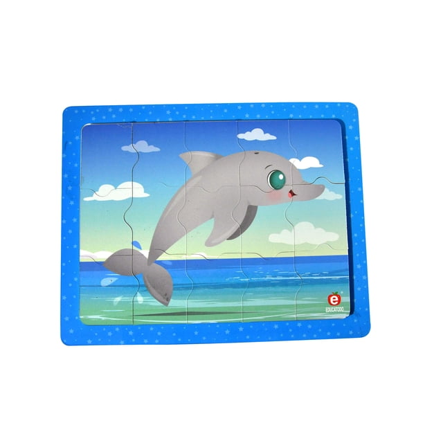 Rompecabezas El Delfín C/M Ch. 21.5 X 17 Cm Educatodo HN-0484