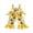 Lemon Yellow, variant on BemeyourBBs Toddler Baby Girls Bee Romper Overalls Jumpsuit Bell Bottoms Little Bee Embroidered Plaid Decorative Bow Sleeveless Playsuit Cute Spring Summer Clothes
