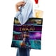 thumbnail image 4 of Iwájú Bolso de tela con estampado de lienzo para mujer, bolsa de compras reutilizable y estética, con cremallera interior, regalo para mujer,40*40cm., 4 of 6
