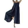 thumbnail image 2 of MELDVDIB Jumpsuits for Women Fashion Bib Pants Overalls Baggy Rompers Jumpsuits with Pockets Casual Loose Bib Overall on Summer Clearance, Gifts for Women, 2 of 5