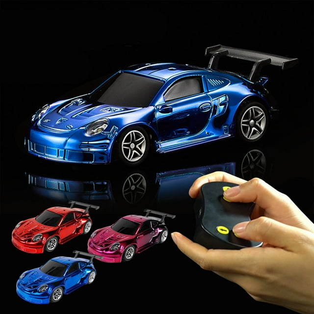 Sentmoon Remote Control Car for Boys 8-12 Mini RC Car 2.4G Small Light Gold Plated Pocket Five Way Racing Car Simulation Car Model Toy Car Rc Cars Five Year Old Boy Gifts