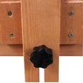 thumbnail image 4 of O'force Wooden Sandbox with Convertible Cover Kids Outdoor Backyard Bench Play Sand Box, 4 of 7