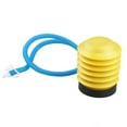 thumbnail image 2 of OFFIGAM Compact Balloon Inflator Pump with Plastic Body and Hose, Portable Yellow Air Pump for Balloons, 2 of 6