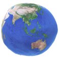 thumbnail image 2 of Shisuyan Plush Ball Pillow Comfortable Stuffed Pillow Simulation Earth Planet Pattern Throw Pillow, 2 of 8