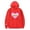 red, variant on Kim Petras Hoodies sweatshirt Merch Coconuts print ,Kim Petras Unisex Trend Casual Street Clothing sweatshirt