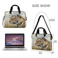 thumbnail image 3 of Laptop Bag Laptop Briefcase 15.7 x 3 x 11.8 Inches Laptop Bag Briefcases Laptop Storage Travel Laptop Bag Work Laptop Bag Prairie Cartoon Tiger, 3 of 8