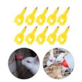 thumbnail image 1 of Automatic Nipple Drinker, 10PCS Poultry Nipple Drinking Fountains,  Long Yellow Pets For Rabbits, 1 of 8