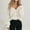 White, variant on Admvng Cardigan Sweaters for Women Solid Casual Knitted Button Up Long Sleeved V-neck Sweater, Size S-3XL