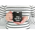 thumbnail image 2 of The Quiet One Whole Note Or Semibreve Full Rest, Black 11oz Ceramic Mug, 2 of 5