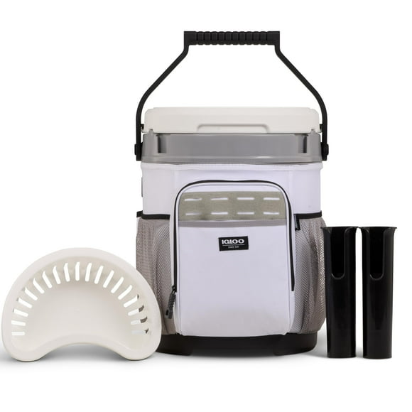 Cubo aislante Cooler Igloo Marine de 20 cuartos de galón