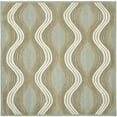 thumbnail image 6 of SAFAVIEH Wyndham Victoria Wavy Chevron Wool Area Rug, Blue/Multi, 8' x 10', 6 of 10
