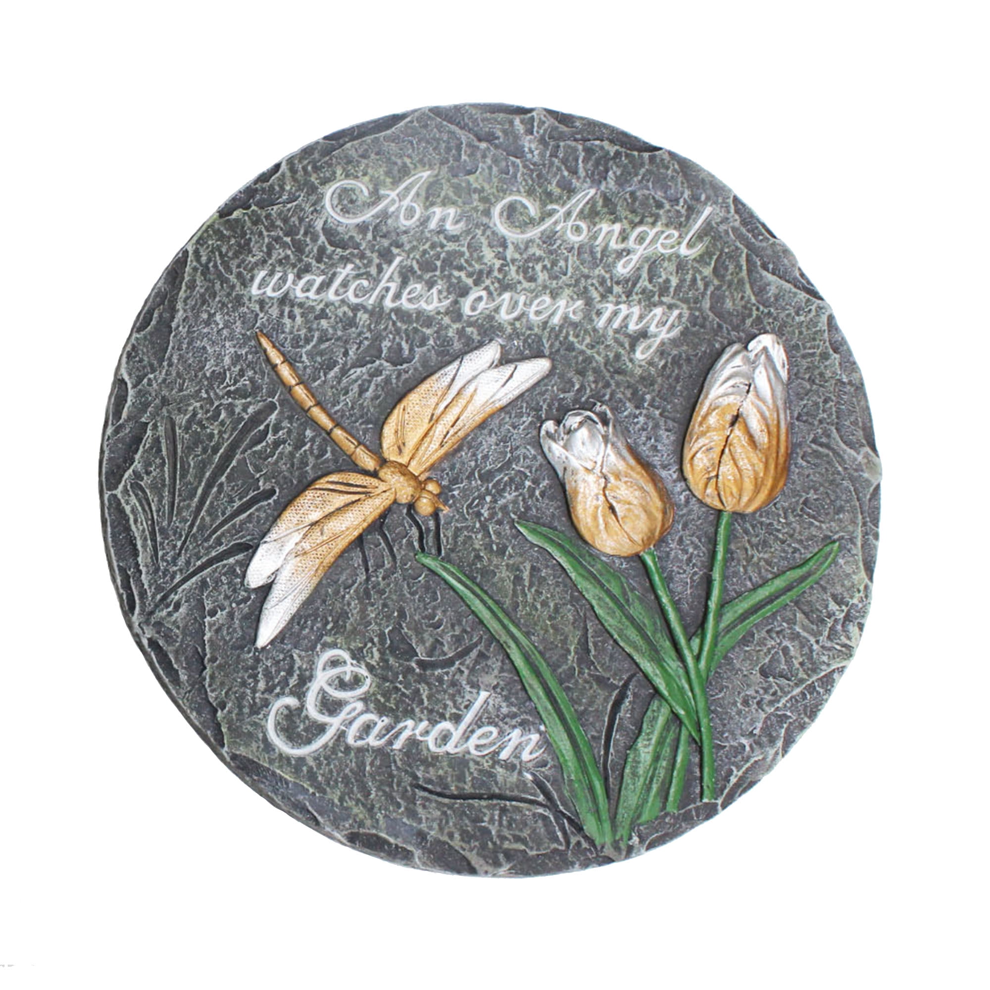 Mainstays Pavé gris à libellule en relief