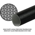 thumbnail image 4 of Self-extinguishing Silicone Fiberglass Sleeve Coating High Temperature Resistance ,Flexibility for Electrical Cable Insulation Protect, 4 of 10
