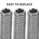 thumbnail image 2 of 10 tornillos hexagonales de cabeza hueca, de metal resistente, con rosca completa y punta de copa, sin cabeza, para juguetes de pelota de yo-yo, 2 of 7