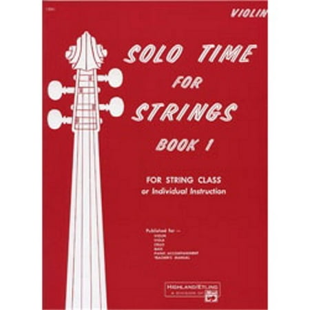 Alfred Etling Solo Time for Strings Book 1 (Best Violin To Start With)