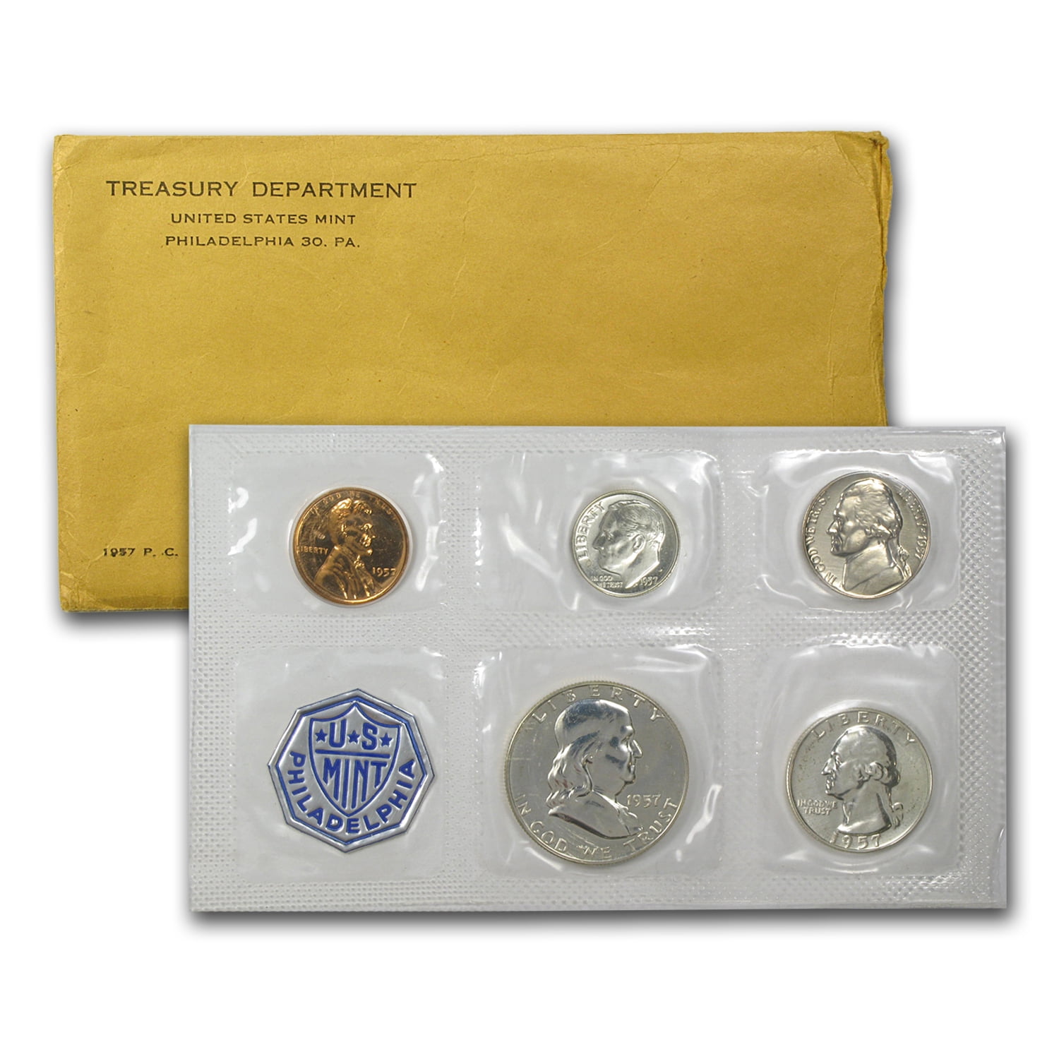 1957 1958 1959 1960 1961 1962 1963 1964 First 8 Years Philadelphia Mint Silver Proof Sets Proof 