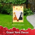 thumbnail image 2 of G128-12" x 18" Valentines Day Garden Flag In Stock for Outdoor, Cats in Love, Small Flag for Yard, 2 of 6