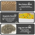 thumbnail image 3 of Tapis de Grattage pour Chat, Grattoir Réversible en Carton Grand Canapé-Lit Moderne avec Cataire (Pack de 2), 3 of 5