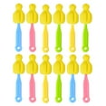 thumbnail image 1 of Juego de 12 cepillos de limpieza para biberones y chupetes (azul, verde, amarillo y rosa, 3 unidades cada uno), 1 of 7