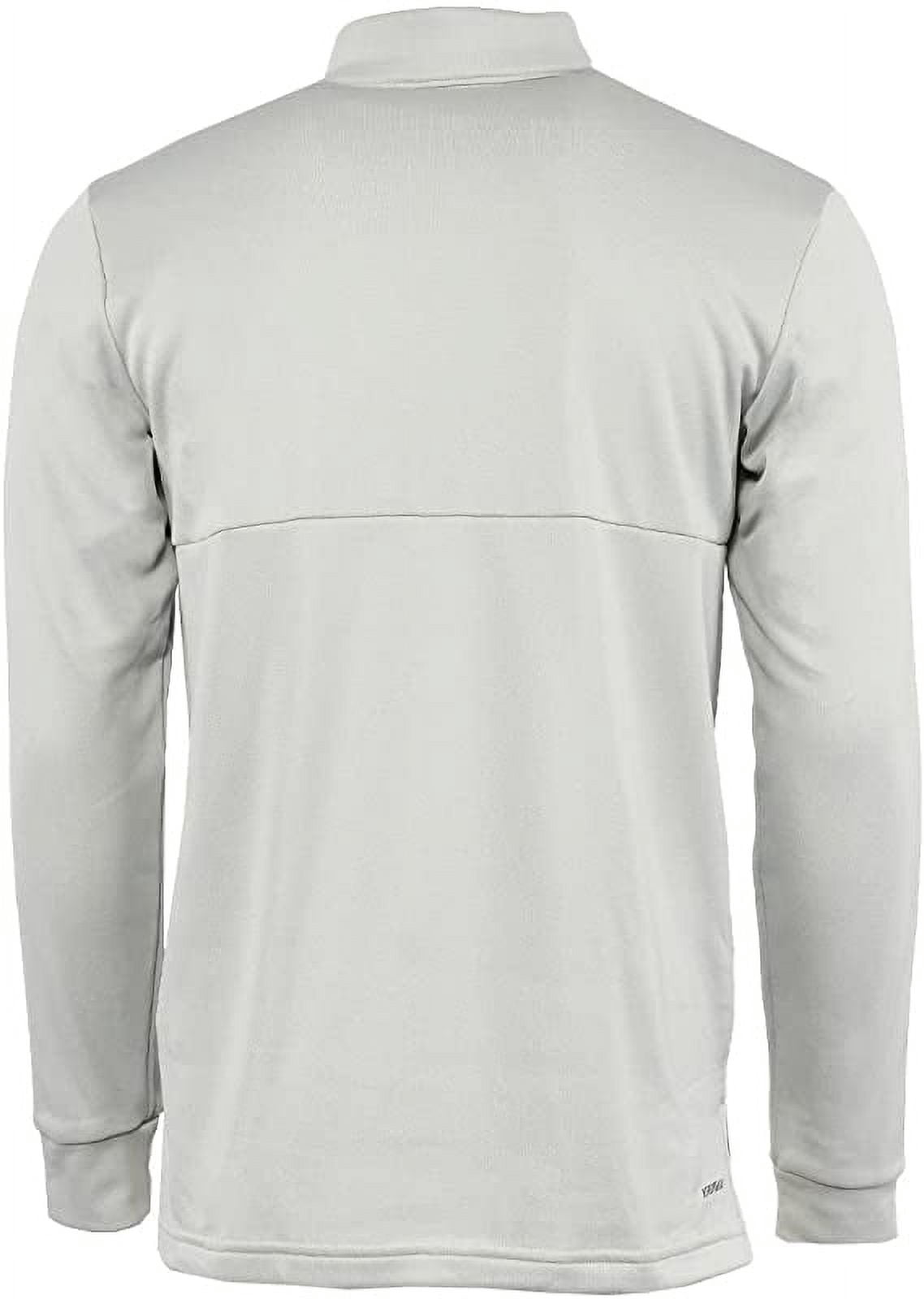 FT3319 Adidas Men's Team Issue 1/4 Zip Pullover Team College Grey/White S