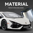 thumbnail image 4 of 1:24 Lamborghini Revuelto Supercar Alloy Metal Diecast Car Model Sound & Light Collection Hobbies Decorative Trendy Ornament Boy, 4 of 7