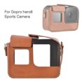 thumbnail image 4 of Funda protectora de cuero para cámara deportiva, TELESIN Funda protectora para cámara deportiva de PU hecha a mano de cuero PU Funda protectora para Gopro Calidad inigualable, 4 of 7