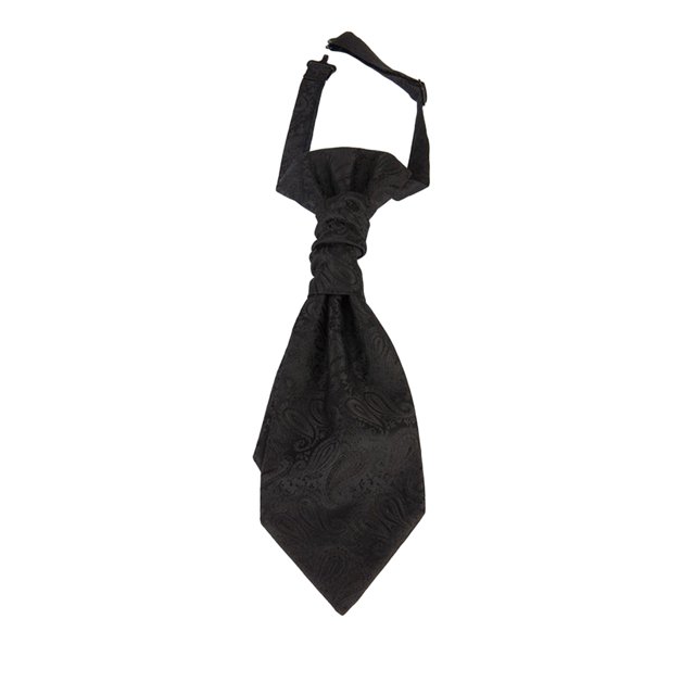 CSChome Cravate Imprimée pour Hommes - Double Couche Vintage Formelle Cravate en Satin Imprimé