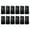 Black, variant on Opvise 12Pcs Pickleball Grip Tapes Self-Adhesive Slip Resistant Super Absorbent Vivid Color Universal Tennis Racket Grip Tape Overgrip